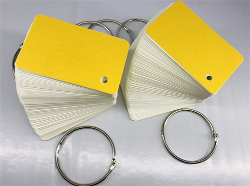 Flashcard Trắng 3x8 Cm Ivory 350gsm